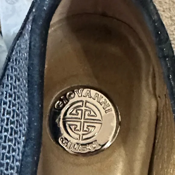 Giovanni Giusti Monita Italian 🇮🇹 Leather Heels Size 7.5 - Picture 10 of 16